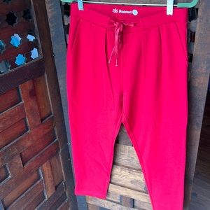 Ankle length large, petite pants.